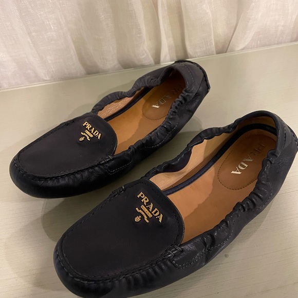 Women’s Authentic Leather Prada Loafers - Picture 3 of 3